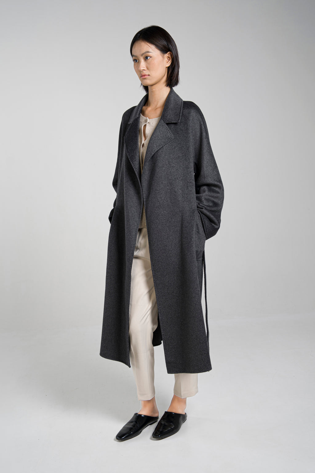 Open-front Lapel