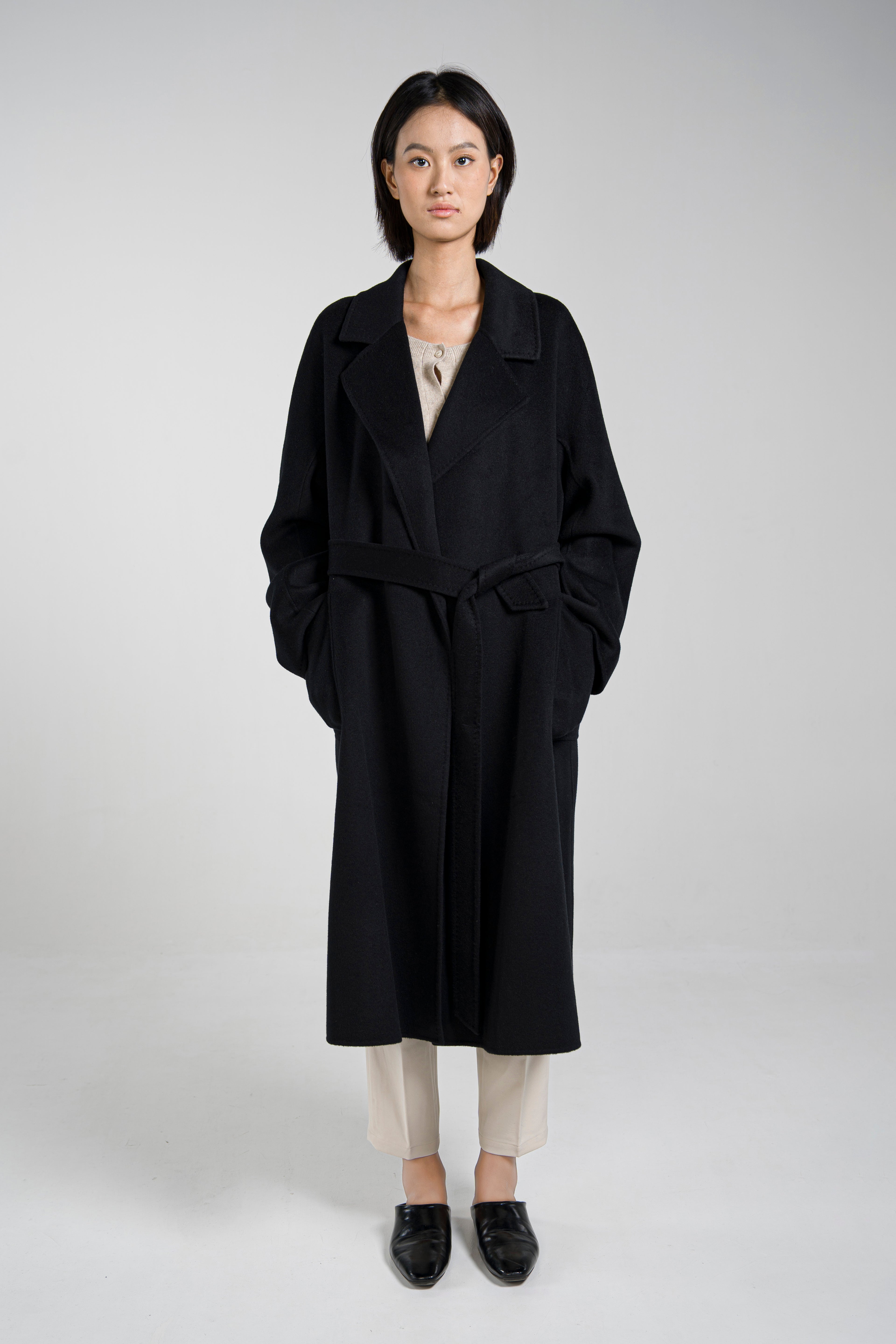 Open-front Lapel