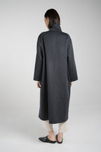 Stand-collar Straight Cut