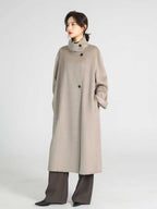 Stand-collar Straight Cut