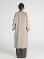 Stand-collar Straight Cut