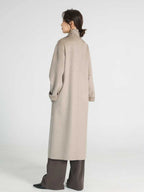 Stand-collar Straight Cut